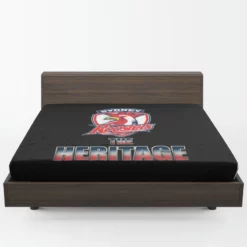 Sydney Roosters NRL Logo Fitted Sheet 1