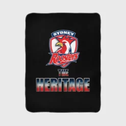 Sydney Roosters NRL Logo Fleece Blanket 1