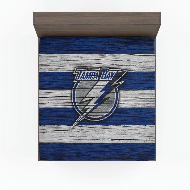 Tampa Bay Lightning Logo Fitted Sheet