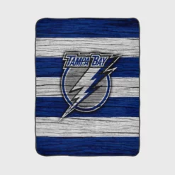 Tampa Bay Lightning Logo Fleece Blanket 1