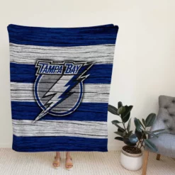 Tampa Bay Lightning Logo Fleece Blanket