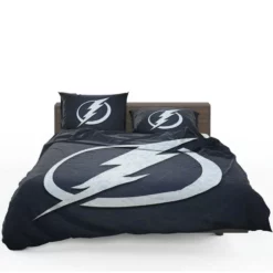 Tampa Bay Lightning NHL Hockey Club Logo Bedding Set