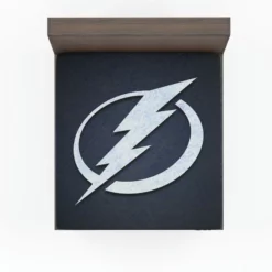 Tampa Bay Lightning NHL Hockey Club Logo Fitted Sheet