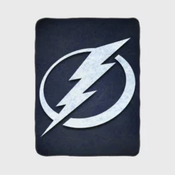 Tampa Bay Lightning NHL Hockey Club Logo Fleece Blanket 1