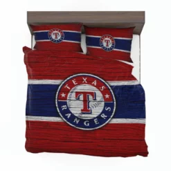 Texas Rangers American MLB Baseball Bedding Set 1