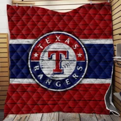 Texas Rangers American MLB Baseball Quilt Blanket