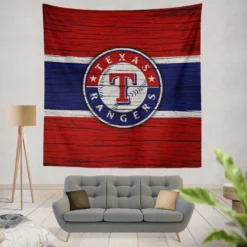 Texas Rangers American MLB Baseball Tapestry
