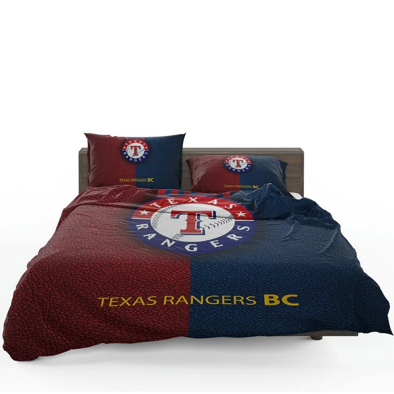 Texas Rangers Popular MLB Team Bedding Set