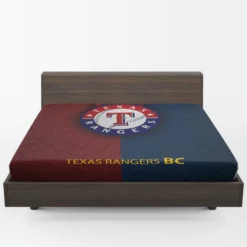 Texas Rangers Popular MLB Team Fitted Sheet 1