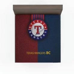 Texas Rangers Popular MLB Team Fitted Sheet