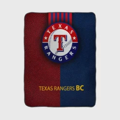 Texas Rangers Popular MLB Team Fleece Blanket 1