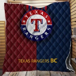 Texas Rangers Popular MLB Team Quilt Blanket