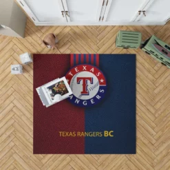 Texas Rangers Popular MLB Team Rug