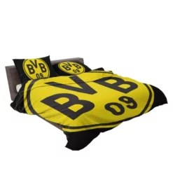 The Sensational Borussia Dortmund Team Logo Bedding Set 2