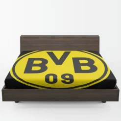 The Sensational Borussia Dortmund Team Logo Fitted Sheet 1