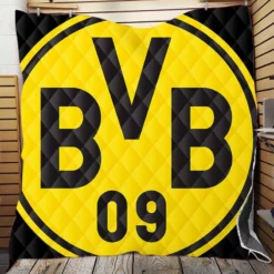 The Sensational Borussia Dortmund Team Logo Quilt Blanket