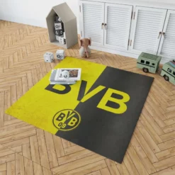 The Ultimate Borussia Dortmund Club Logo Rug 1