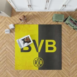 The Ultimate Borussia Dortmund Club Logo Rug