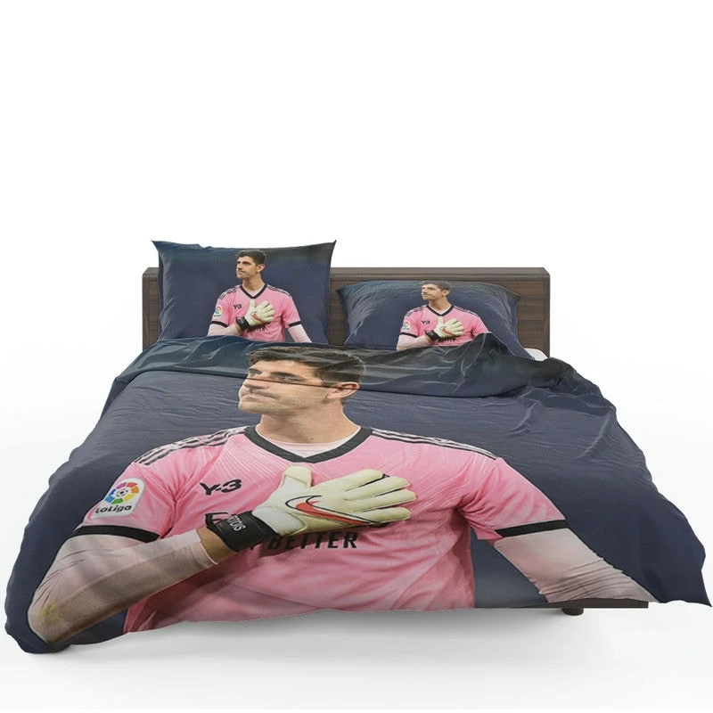 Thibaut Courtois Competitive UEFA Cup Bedding Set