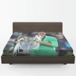 Thibaut Courtois Passionate Football Fitted Sheet 1