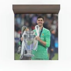 Thibaut Courtois Passionate Football Fitted Sheet