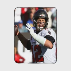 Tom Brady NFL Fleece Blanket 1