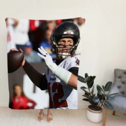 Tom Brady NFL Fleece Blanket