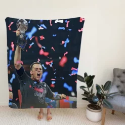 Tom Brady NFL Super Bowl Fleece Blanket