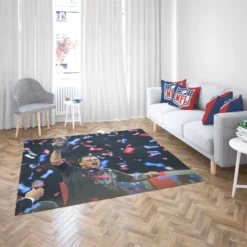 Tom Brady NFL Super Bowl Rug 2