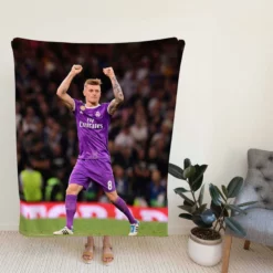 Toni Kroos Capable German Soccer Player Fleece Blanket