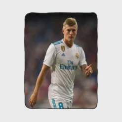 Toni Kroos Club World Cup Champion Footballer Fleece Blanket 1