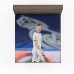 Toni Kroos Consistent Real Madrid Football Player Fitted Sheet