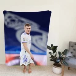 Toni Kroos Consistent Real Madrid Football Player Fleece Blanket