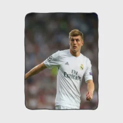 Toni Kroos Copa de la Liga Footballer Fleece Blanket 1