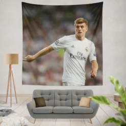 Toni Kroos Copa de la Liga Footballer Tapestry