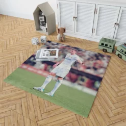 Toni Kroos Focused Madrid Football Player Rug 1