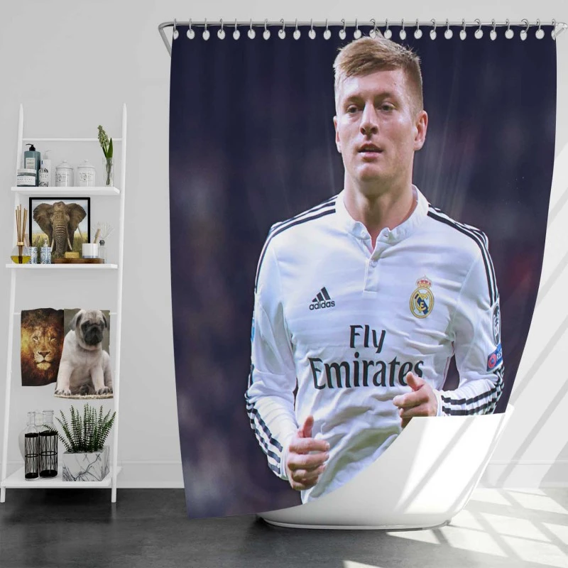 Toni Kroos Football Player Shower Curtain