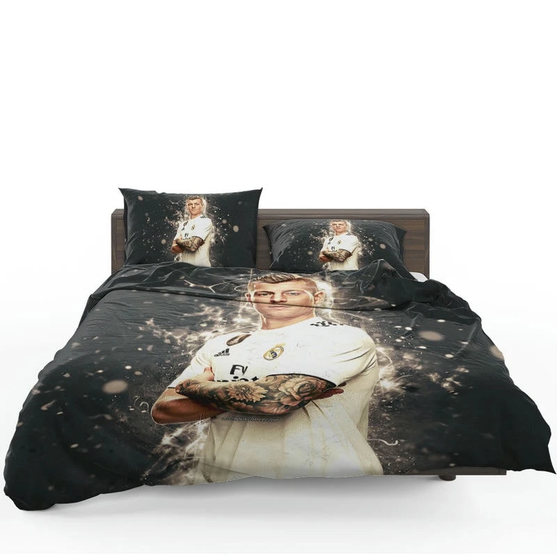 Toni Kroos Powerful Real Madrid Soccer Player Bedding Set