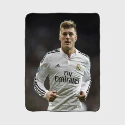 Toni Kroos UEFA Champions League Football Player Fleece Blanket 1