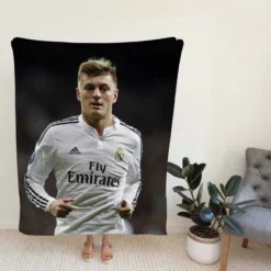 Toni Kroos UEFA Champions League Football Player Fleece Blanket