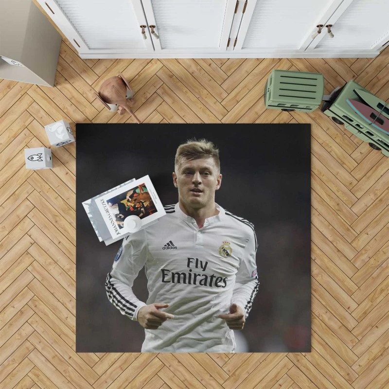 Toni Kroos UEFA Champions League Football Player Rug