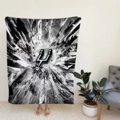 Top Ranked Club San Antonio Spurs Fleece Blanket