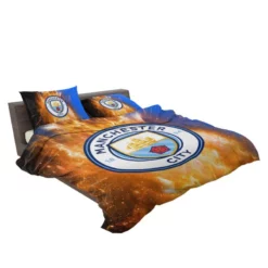 Top Ranked English Football Club Manchester City FC Bedding Set 2