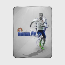 Top Ranked Football Player Cristiano Ronaldo Fleece Blanket 1