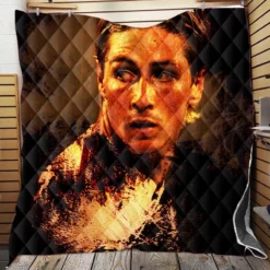 Top Ranked Football Player Fernando Torres Quilt Blanket