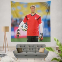 Top Ranked Football Player Manuel Neuer Tapestry