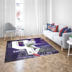 Top Ranked Footballer Sergio Ramos Rug 2