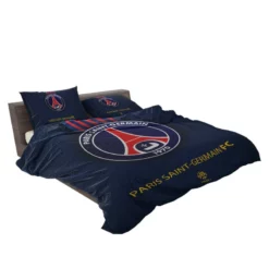 Top Ranked Ligue 1 Football Club PSG Logo Bedding Set 2