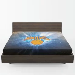 Top Ranked NBA Basketball Club New York Knicks Fitted Sheet 1