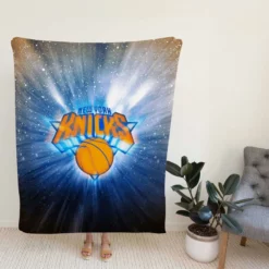Top Ranked NBA Basketball Club New York Knicks Fleece Blanket